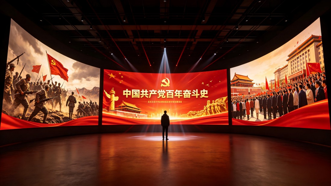 监狱博物馆序厅3D渲染效果图生成.jpg