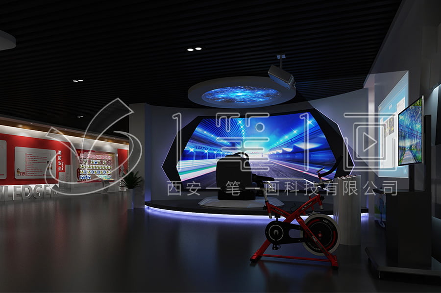 声光电法治教育基地效果图