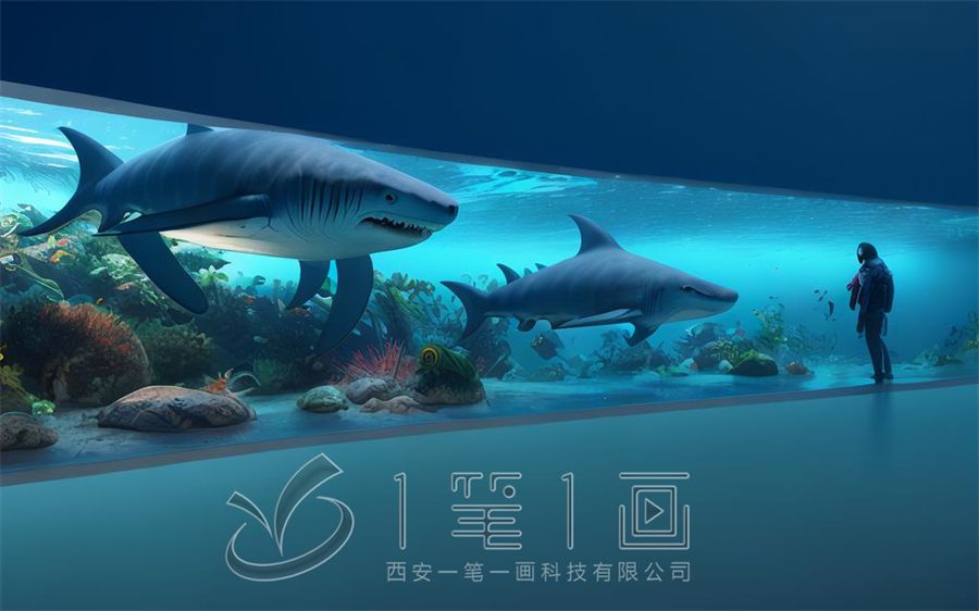 <h2>声光电海洋馆展厅效果图</h2> <h2>声光电海洋馆展厅效果图</h2>