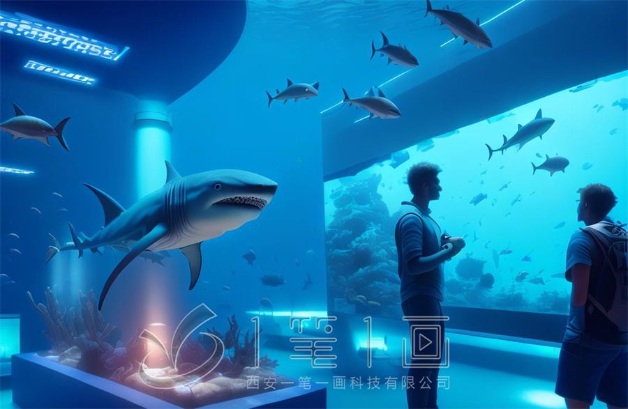<h2>沉浸式海洋馆效果图</h2> <h2>沉浸式海洋馆效果图</h2>