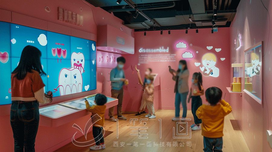 AI口腔医学博物馆效果图