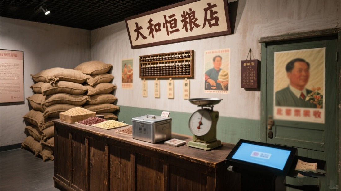 沉浸式粮食安全教育展厅效果图