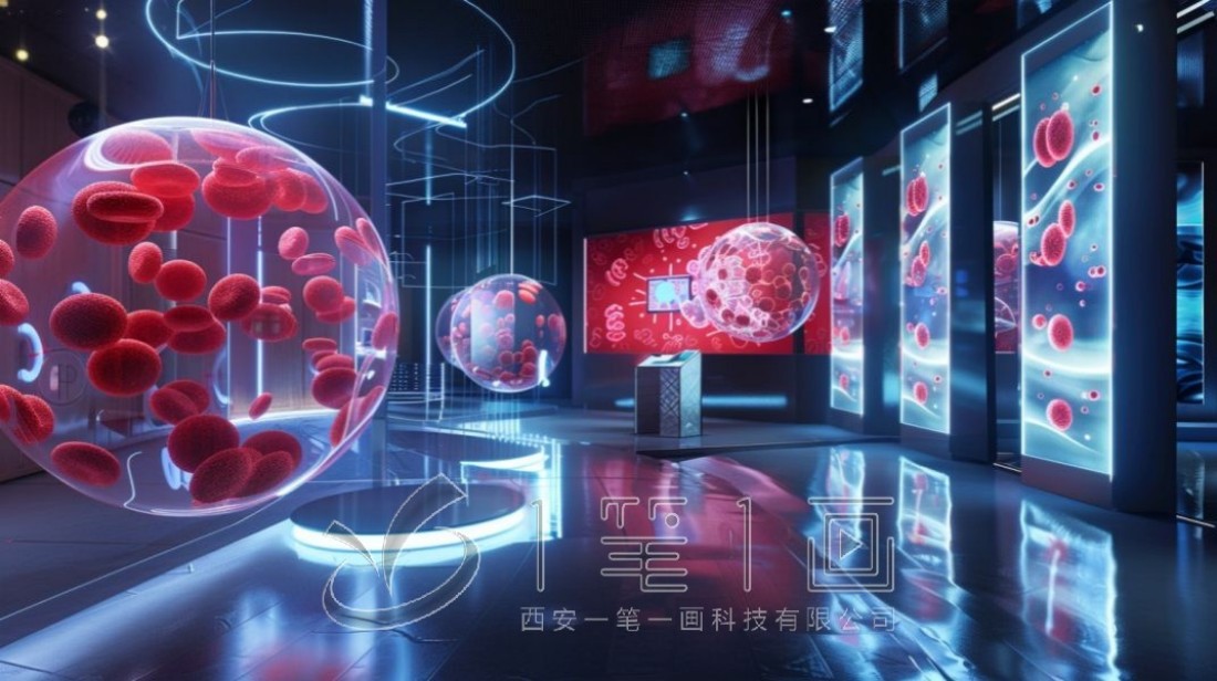 现代化陈列馆效果图