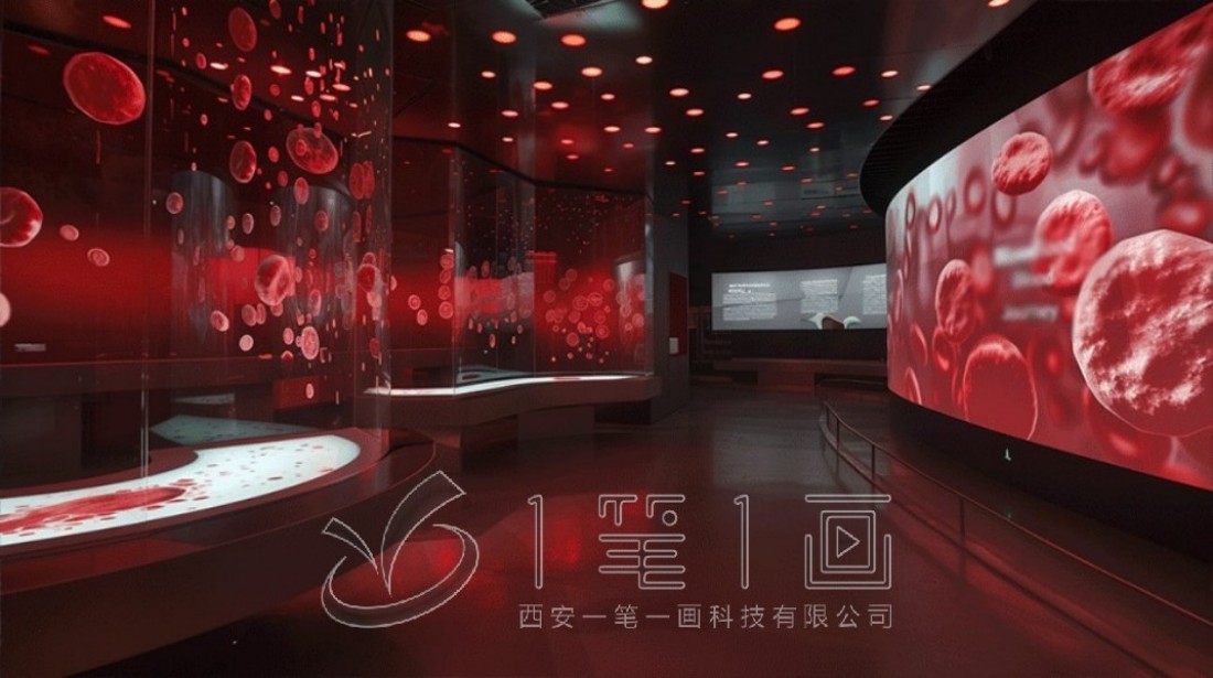 声光电展览馆效果图