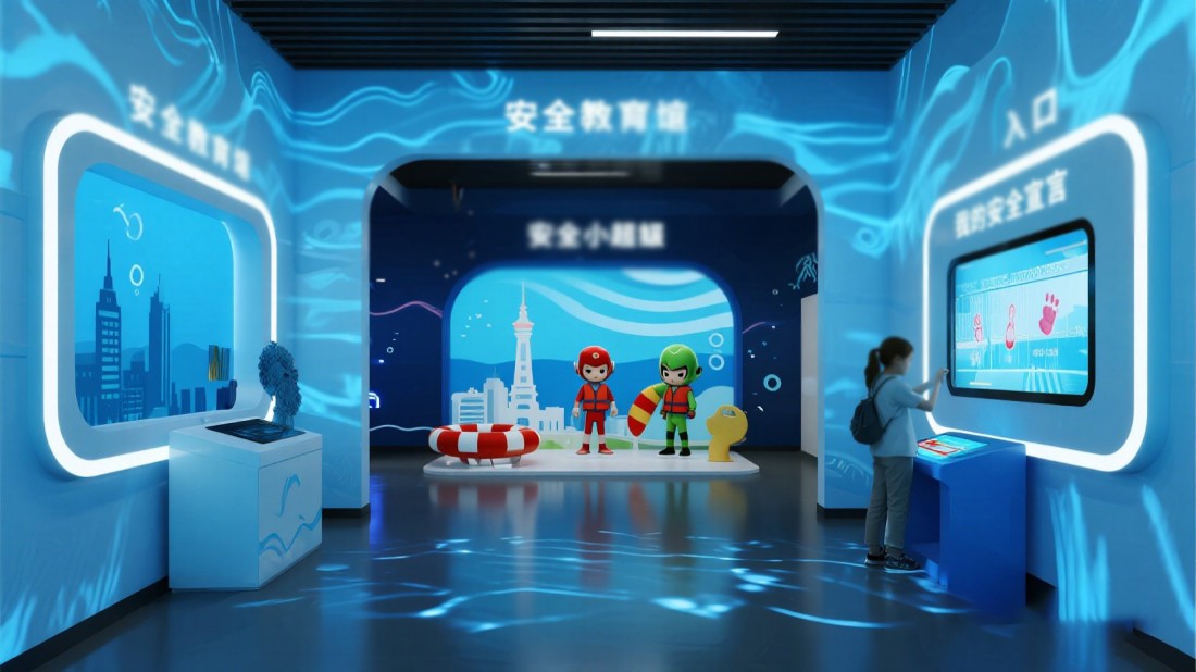 多媒体展厅效果图